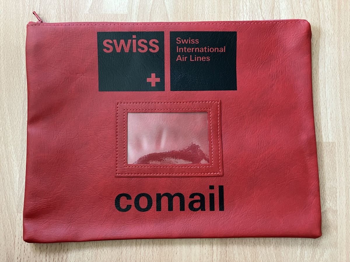 Swiss Taschen: Swiss International Airlines Comail bag – Gebraucht aus Zürich von Classic_Collection_Zurich