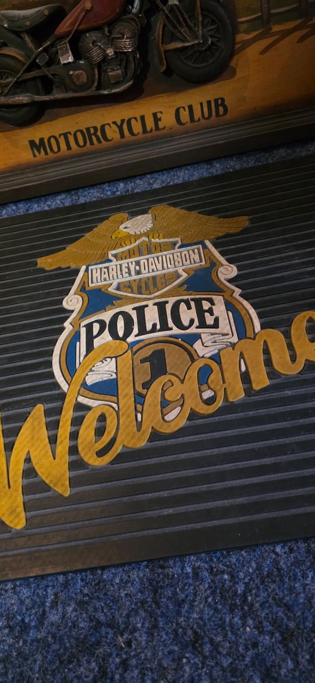 Foto & Immagini: Harley Davidson,  Fussmatte und Holzbild – Usato da Kaufdorf venduto da Nati-Nati 5