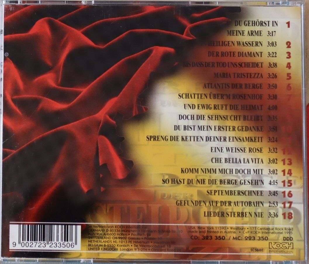 CD: Das Beste -  der Kastelrutherspatzen – Usato da Luzern venduto da CONTENTI 2
