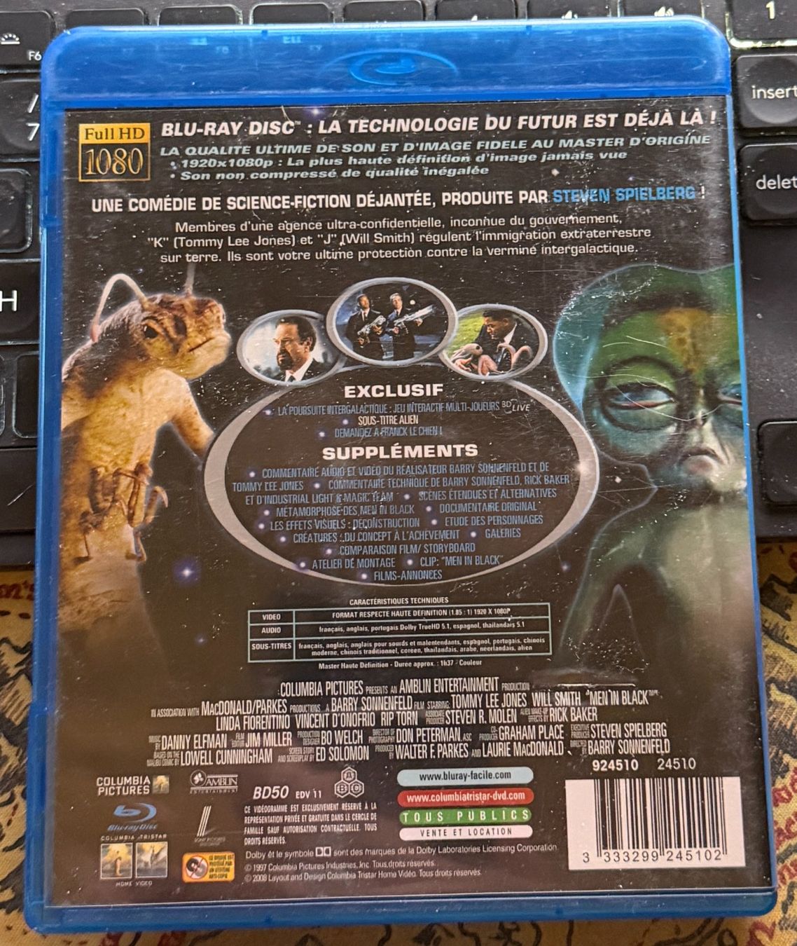 Alle DVDs: Men in Black (1997) - Blu-ray – Gebraucht aus Semsales von __Florian__ 2