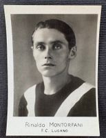 FUSSBALL F.C.LUGANO RINALDO MONTORFANI 1934