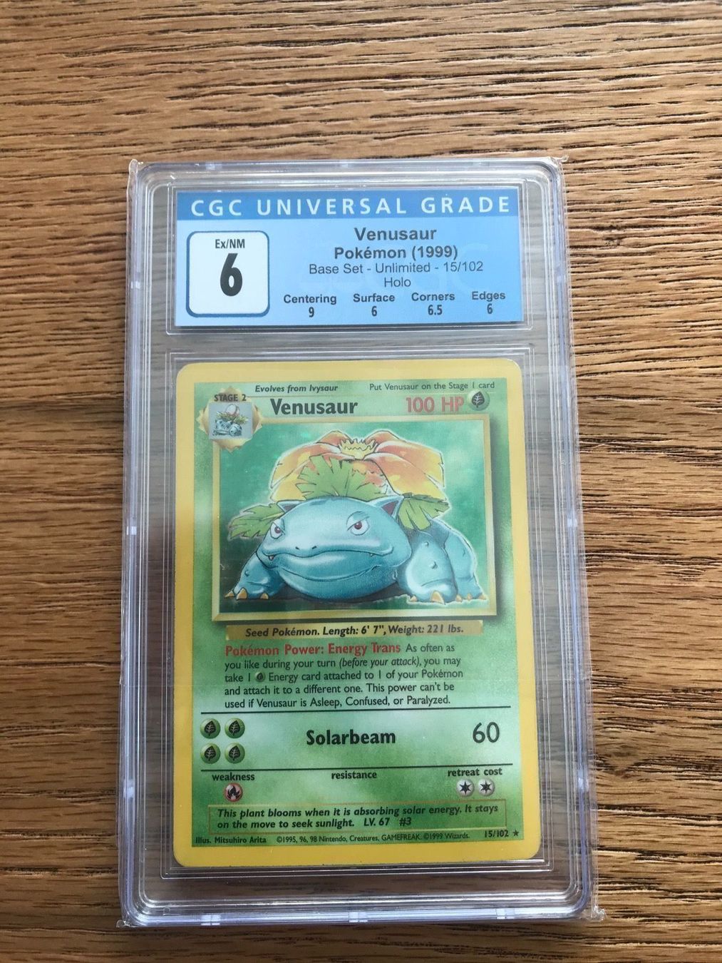 Pokémon Carte collezionabili: Bisaflor,VenusuarCGC 6,1999 Englisch – Usato da Küssnacht am Rigi venduto da Ebikoner 8