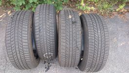4x Winterreifen Continental 235/60 R18 107H XL (2522)
