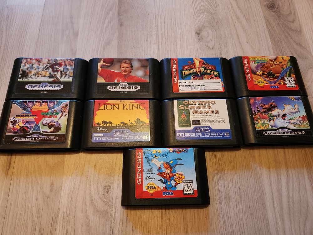 Sega Mega Drive Spiele