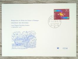 TR03 Enveloppe + Timbre Suisse 1978