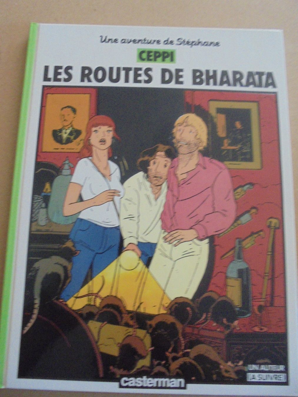 Fumetti: Une aventure de Stéphane " Les routes de Bharata " de CEPPI – Usato da Crissier venduto da Promopost