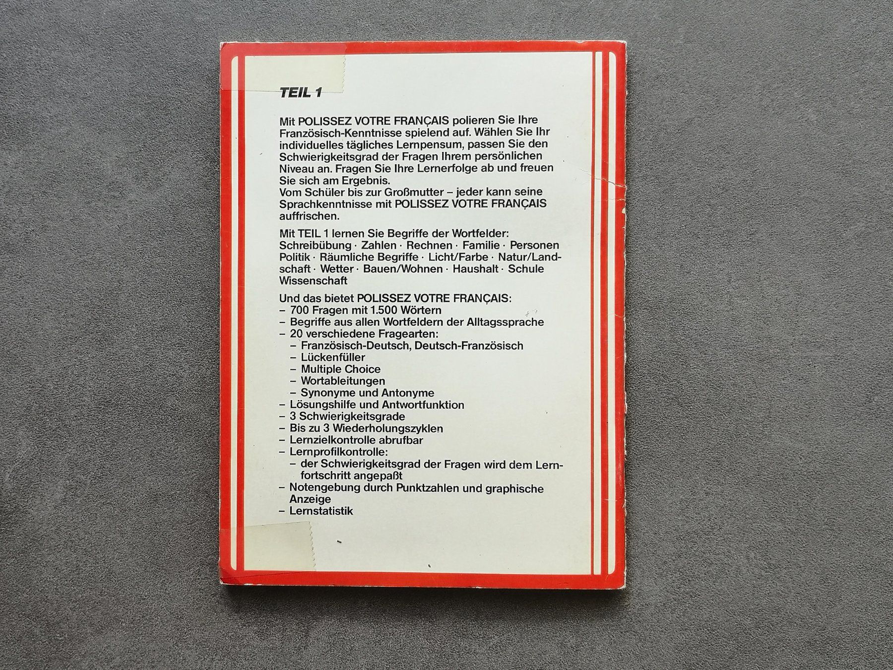 Libri: Französisch Kurs Commodore 64 – Usato da Dietwil venduto da deneb26 1