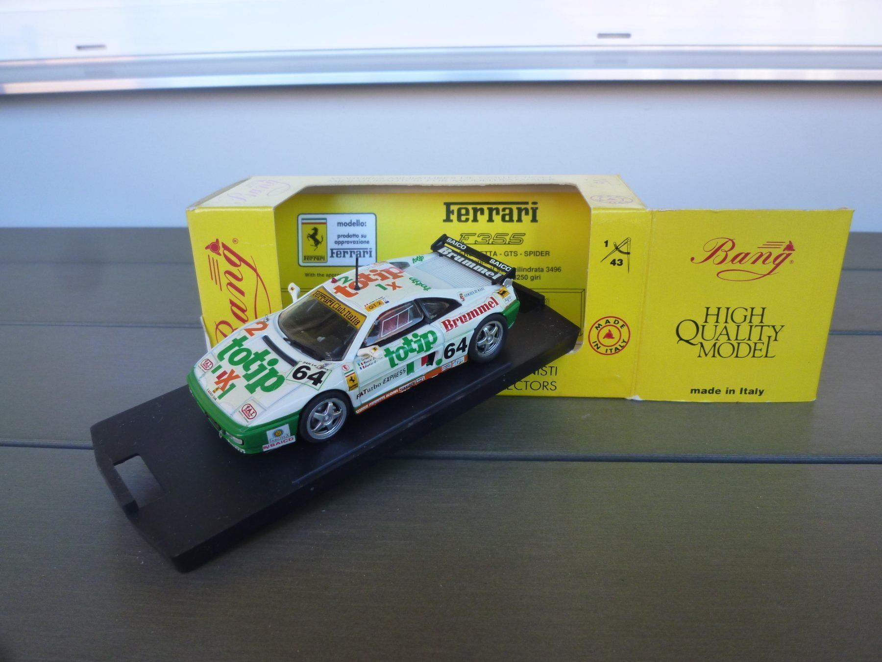 Ferrari Modellautos: Ferrari F355 Challenge (1995) – Neu und originalverpackt aus Flawil von Imperiosud