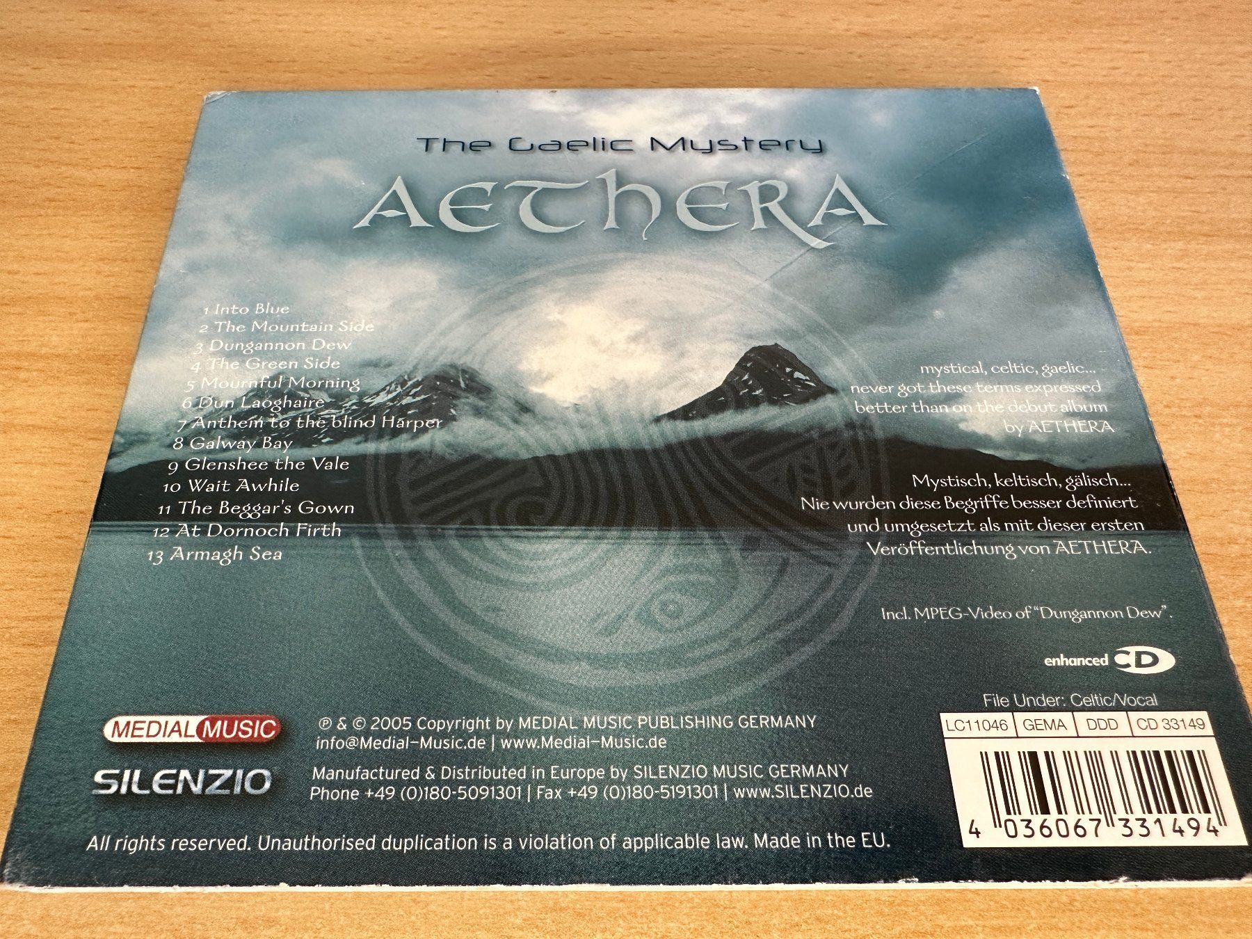 CD: Aethera - The Gaelic Mystery – Usato da Rikon im Tösstal venduto da Alpenmutz 1