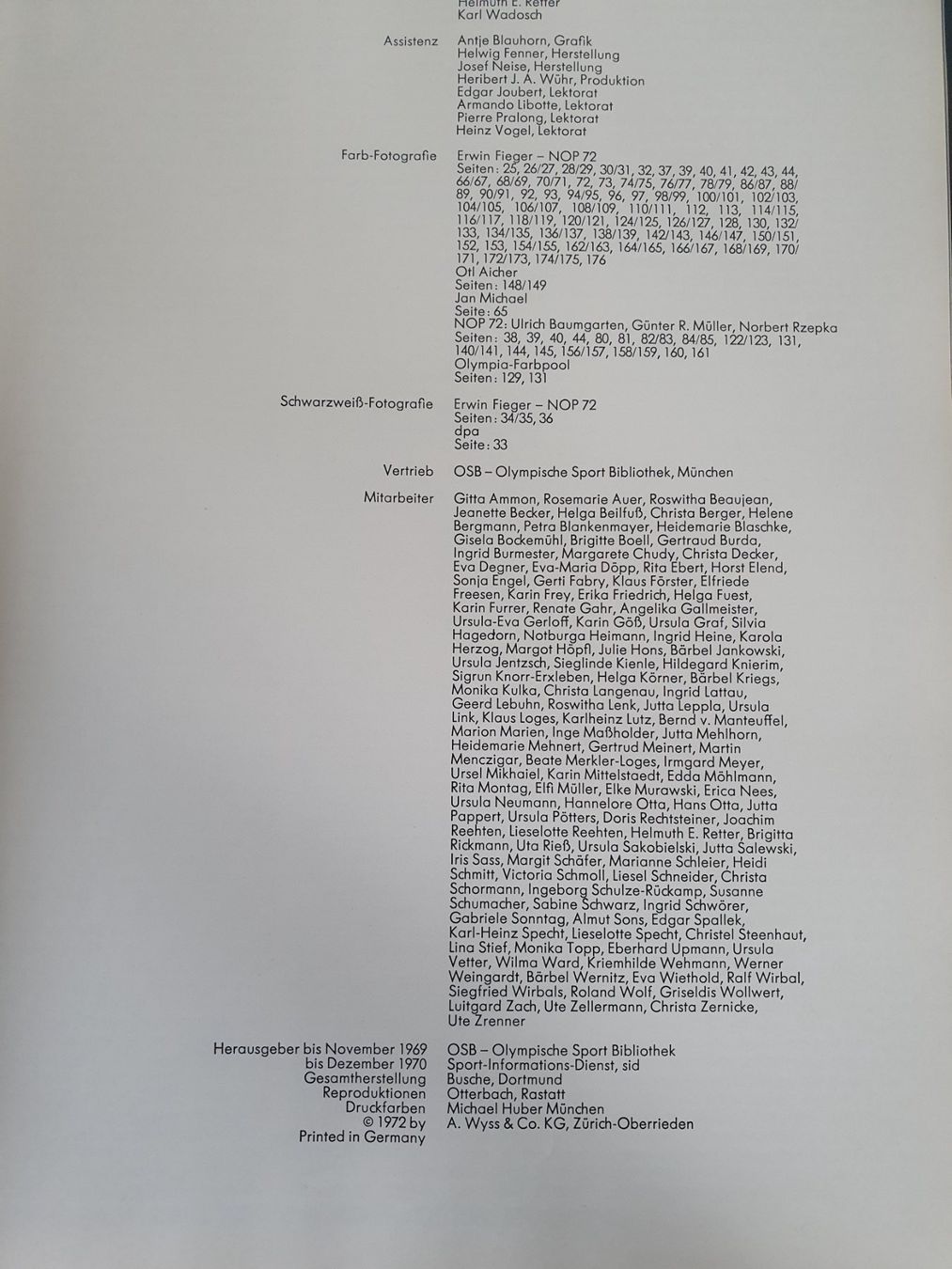 Libri: München 72 Olympische Sommerspiele 1972 – Usato da Langnau am Albis venduto da jer_pm72 2
