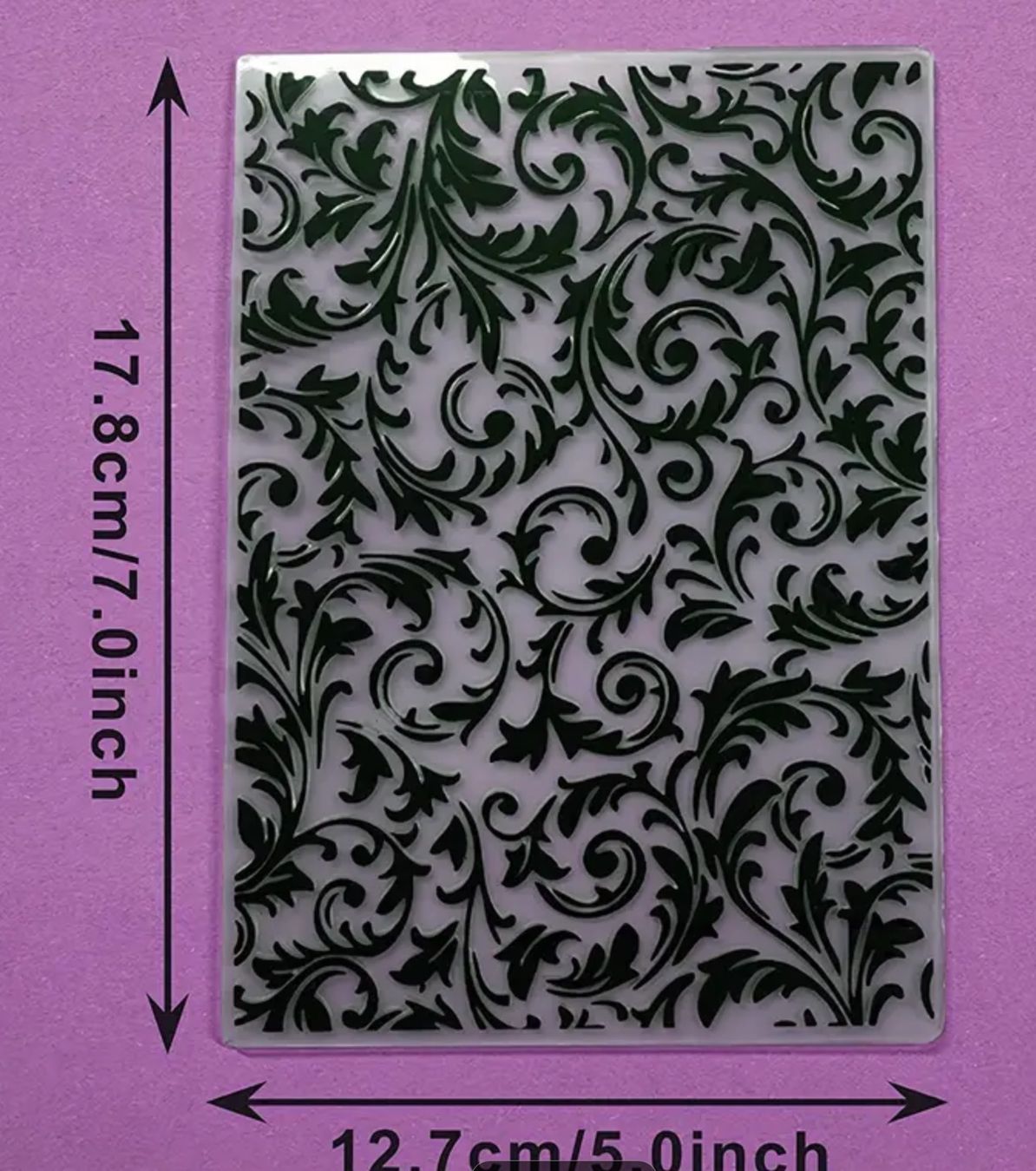 Schablonen: Ornamente - 17.8cm x 12.7cm Prägeschablone – Neu und originalverpackt aus Frenkendorf von jazzplatten 1