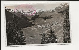 AK 1939 Sedrun mit dem Tavetschertal gelaufen nach Holland