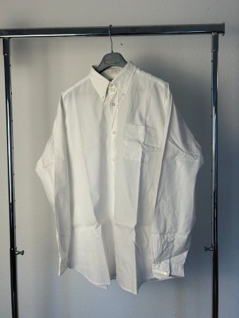 Hermès White Oxford Button Up Shirt