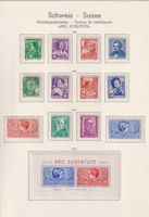 TOP Albenblatt "PJ 1935-37 einwandfrei postfrisch++++