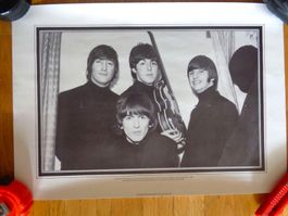 Lot de 3 posters BEATLES années 80