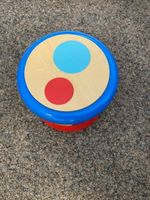 Hape Trommel Holztrommel mit Lichtern und Musik guter Zus...