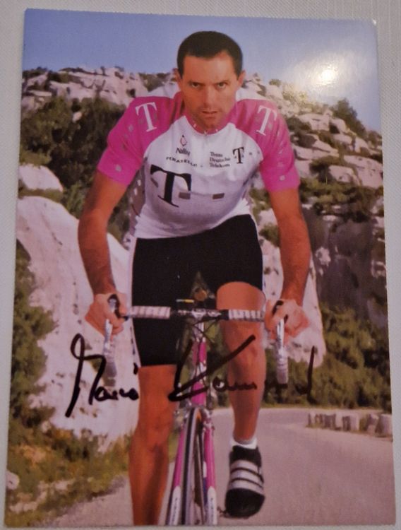 Carte Autographe Originale Signée Mario Kummer - Cyclisme Allemand