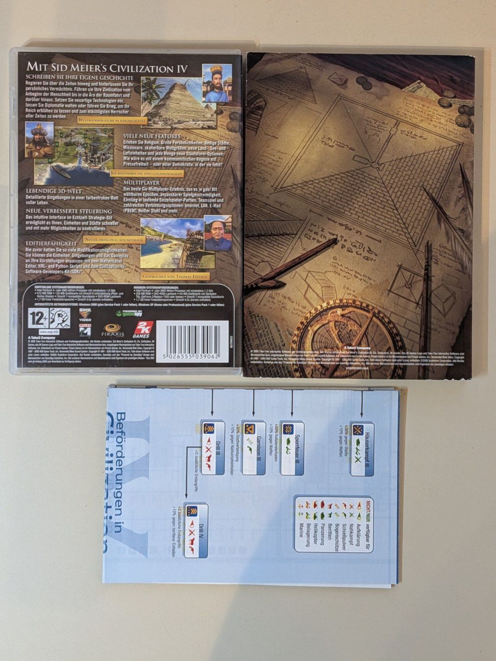 Spiele: Sid Meier's Civilization IV - Big Box mit Handbuch [PC/DVD] – Gebraucht aus Port von gecotom 3