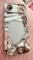 iPhone Air case silver with mirror