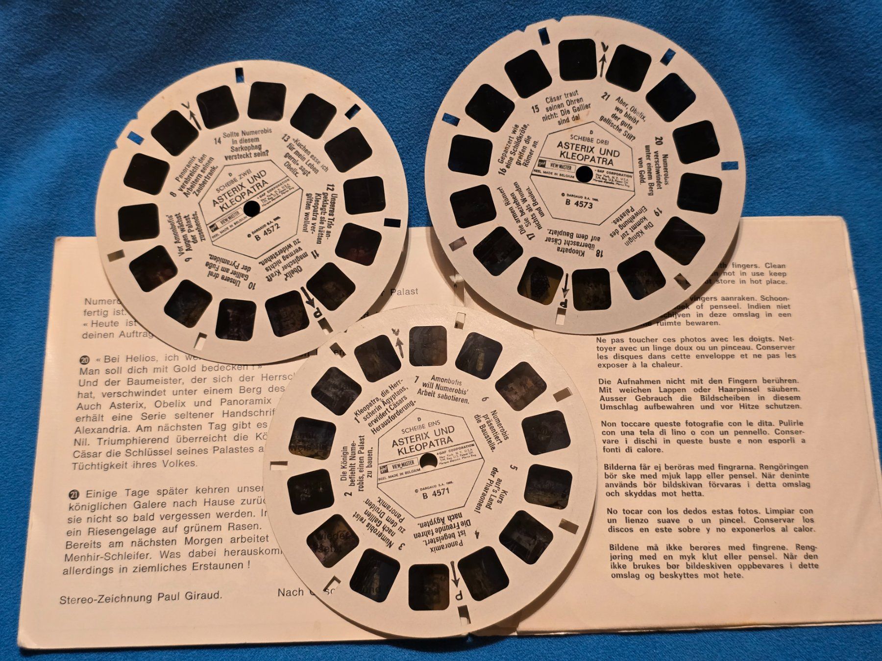 View-master Jouets: View-Master Asterix et Cléopâtre – D'occasion à versoix par moonkey02 2
