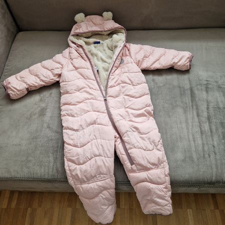 Lupilu Baby Schneeanzug, Gr. 86/92 in Rosa