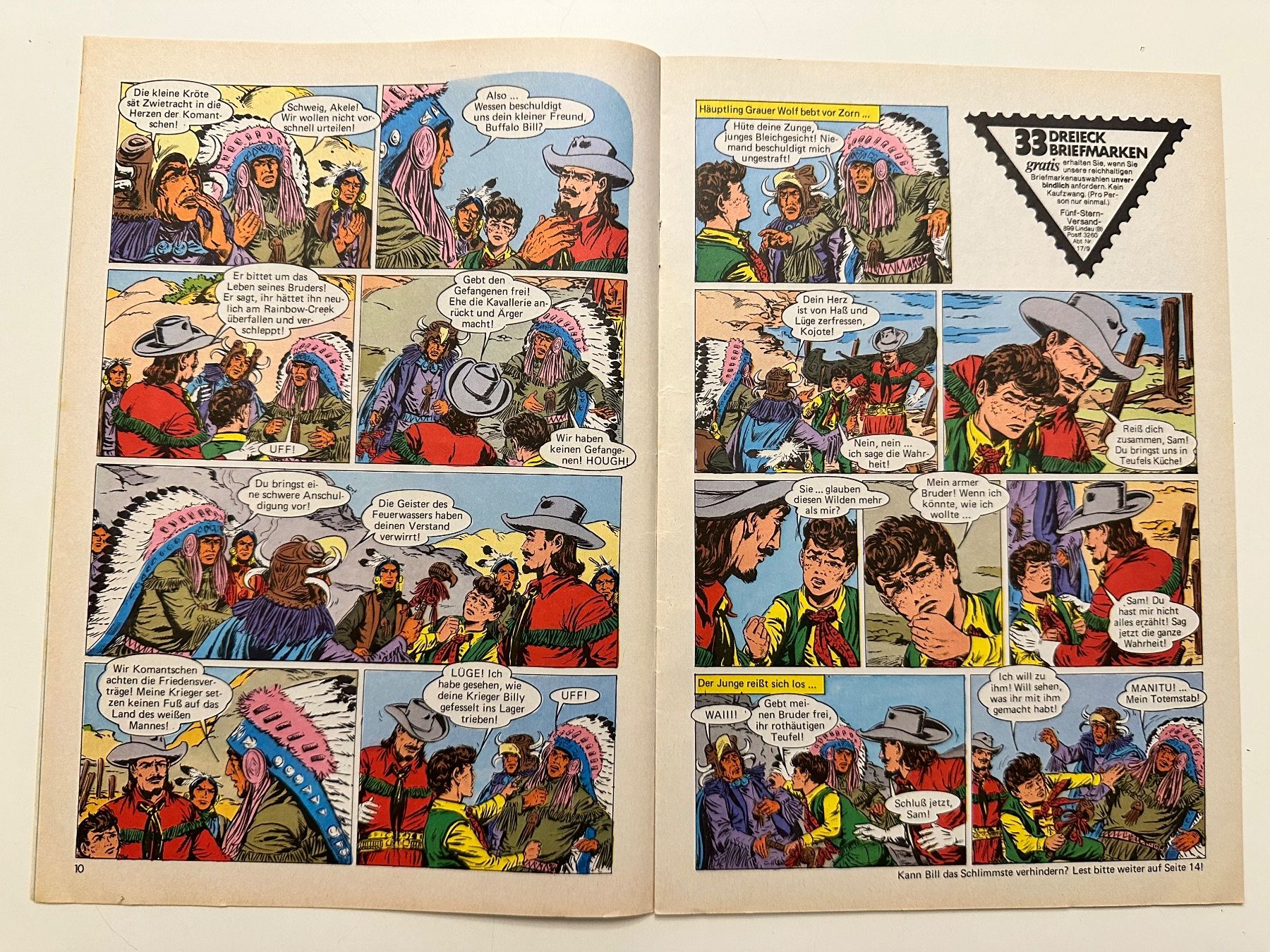 Fumetti: BUFFALO BILL NR. 500 ZUSTAND 1 – Usato da Münsingen venduto da Ganjam 3