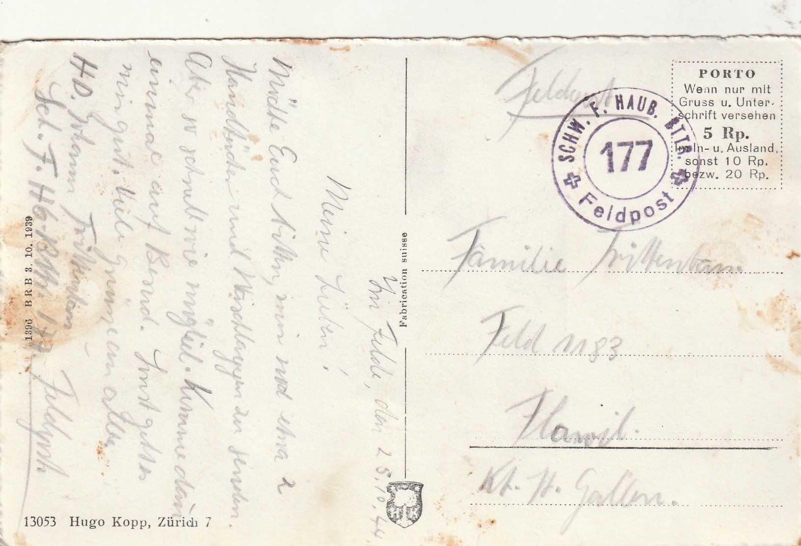 Cartes postales: Welschenrohr – D'occasion à Rorschacherberg par fratovi2 1