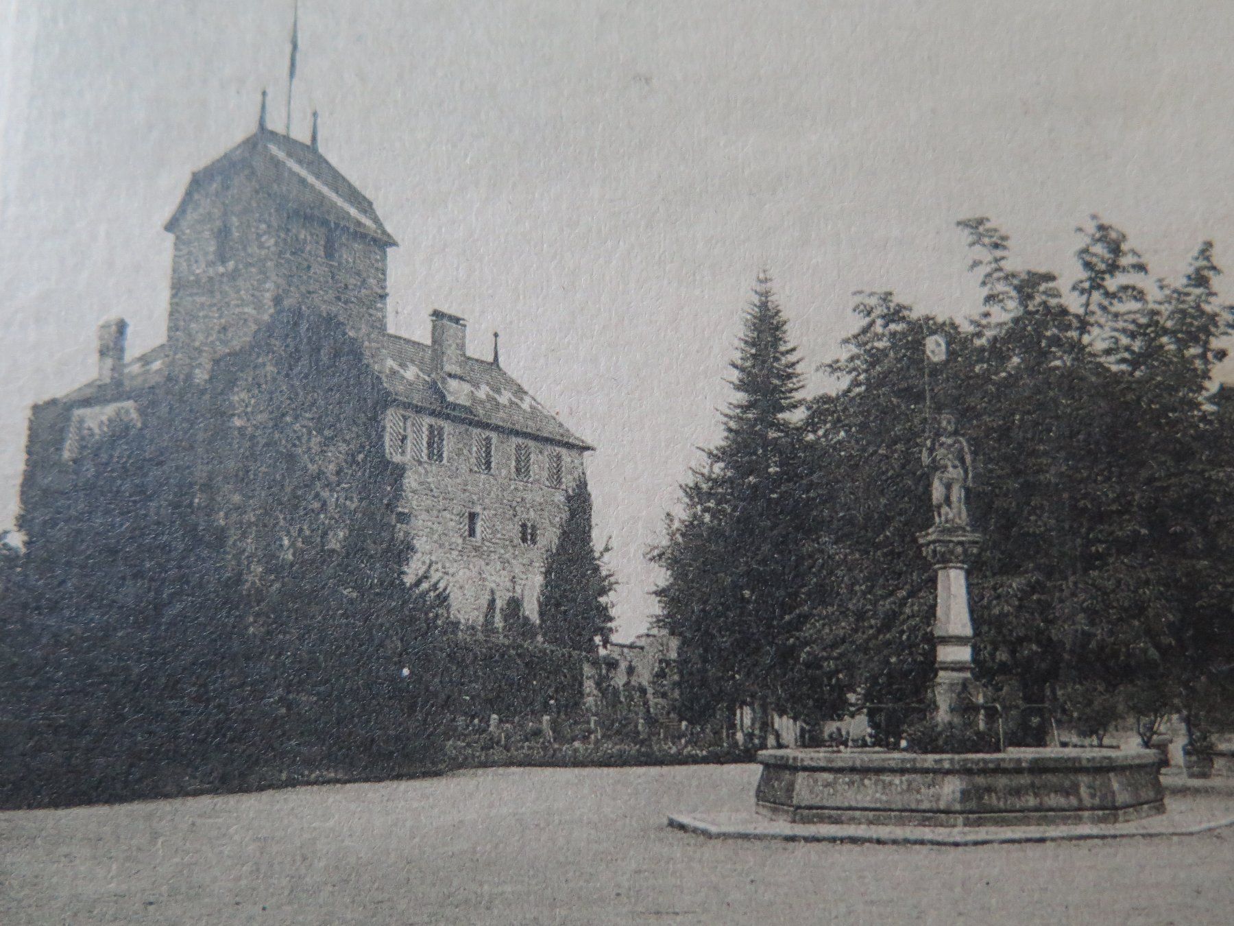 Ansichtskarten: BUONAS - SCHLOSS BUONAS – Gebraucht aus Wittenbach von lipasal 1