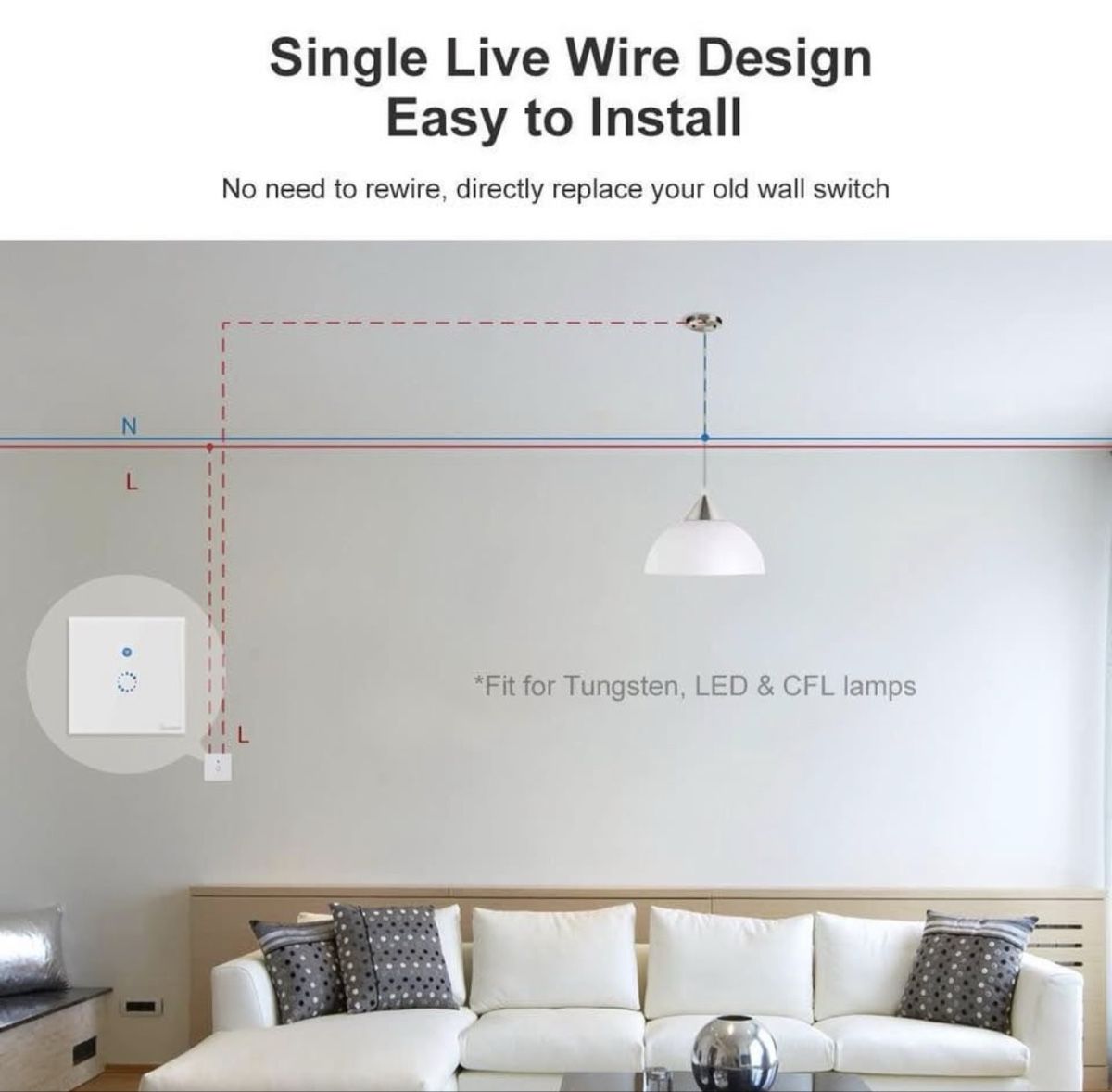 Sonoff Interruttori: Smarthome SONOFF T4EU1C Smart Lichschalter – Nuovo (secondo la descrizione) da Gelterkinden venduto da murattibox 4