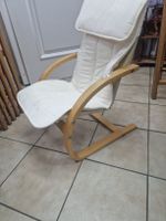 Gemütlicher Kinder Relaxsessel mit Holzrahmen, b