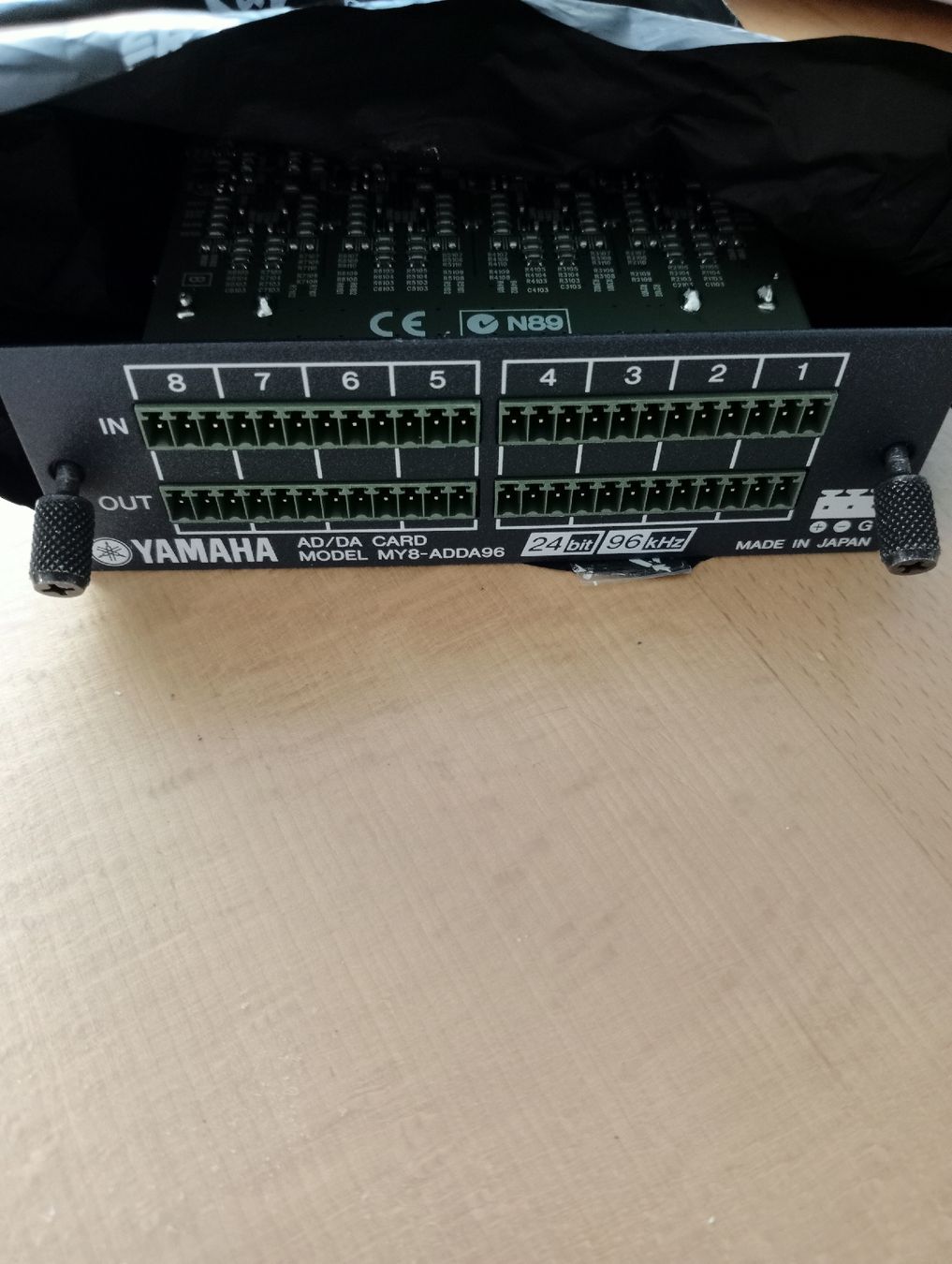 Attrezzatura per studi di registrazione: Yamaha MY8-ADDA96 Interface AD/DA Card – Nuovo e nell'imballaggio originale da Appenzell venduto da Azell
