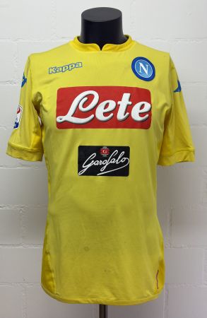 SSC Napoli 2017/18 – Piotr Zieliński #20 Matchworn Trikot