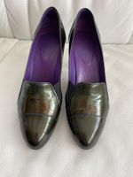 Pumps dunkelgrün Lackleder Grösse 39,5 Marke SERGIO ROSSI