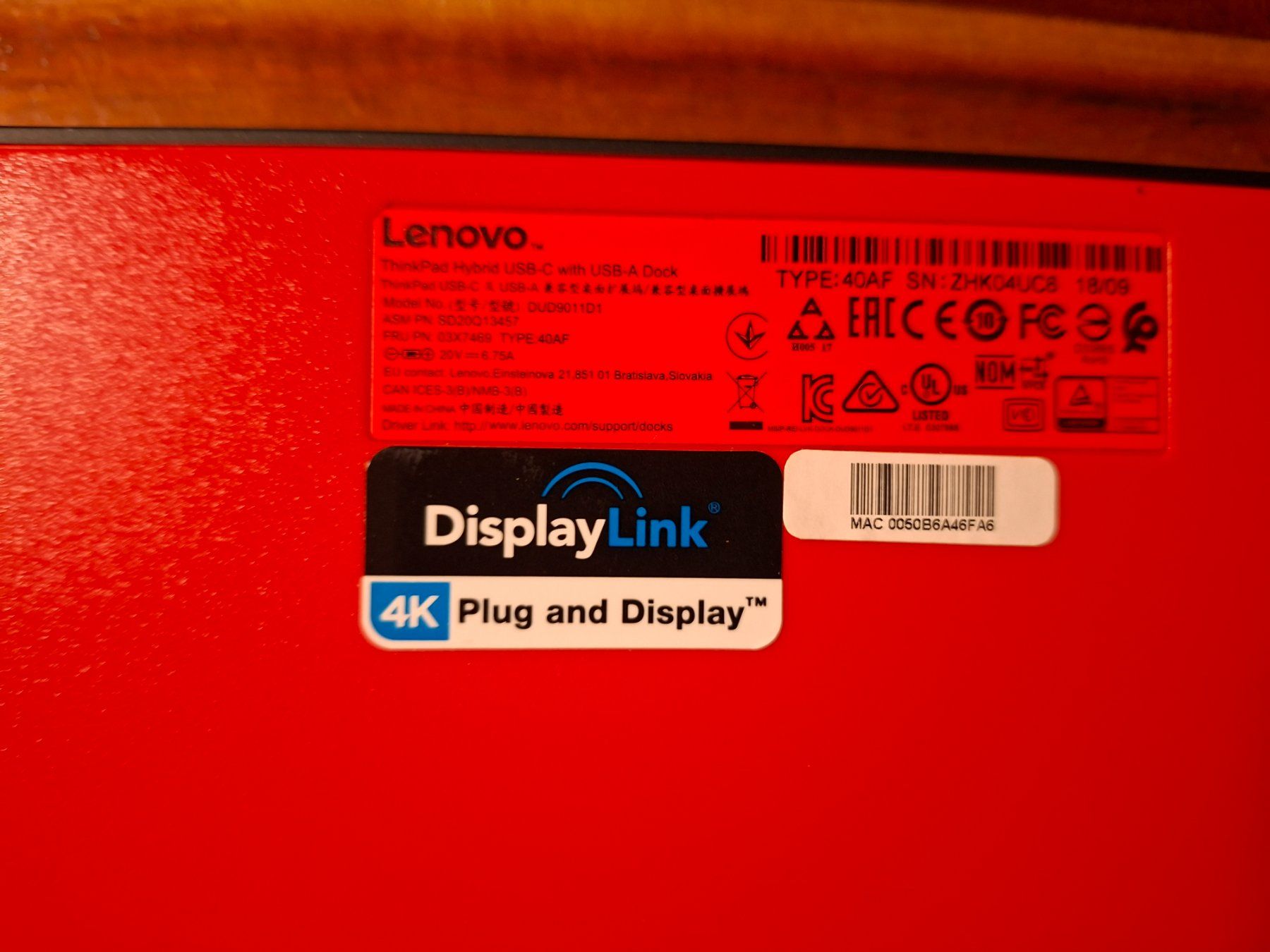 Lenovo Docking station: ThinkPad Dock Docking Station Lenovo Hybrid USB-C with USB-A – Usato da Dübendorf venduto da Rinri 7