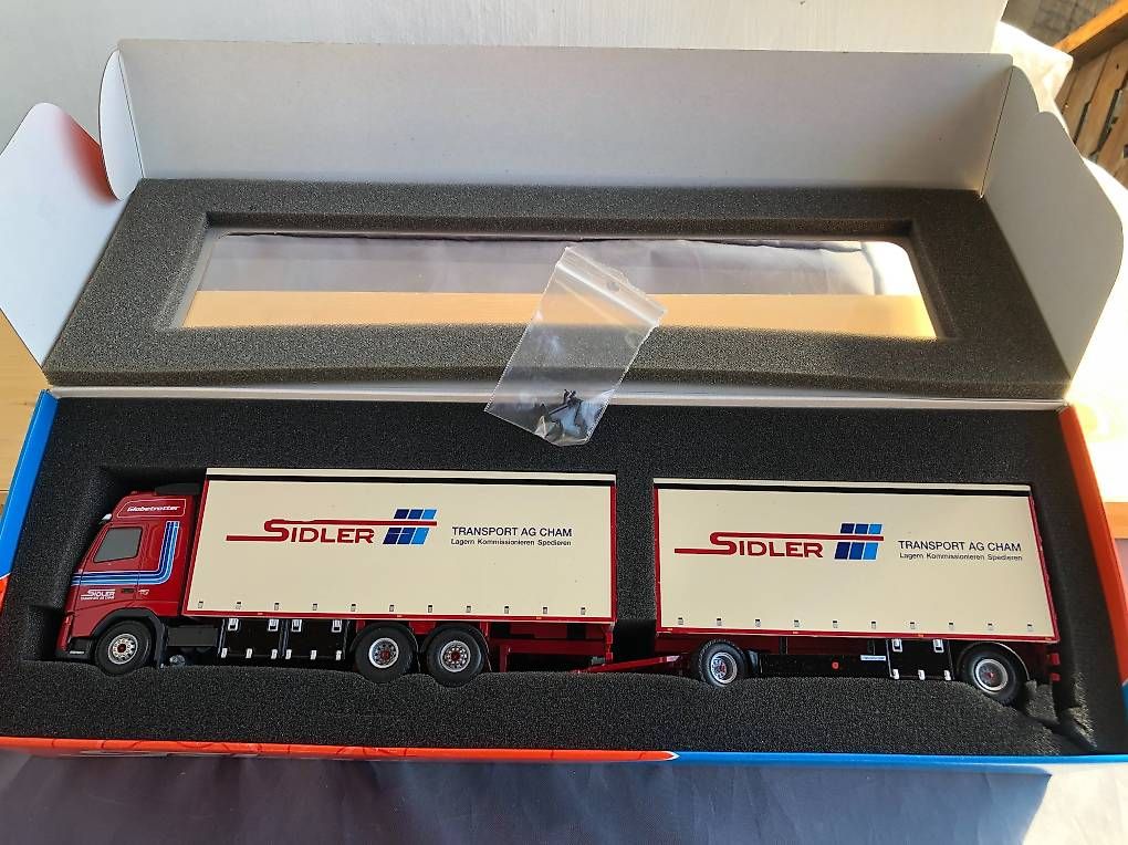 Tekno Kit di modellismo & Modellini statici: Volvo Sidler Tekno WSI Conrad 1:50 – Nuovo e nell'imballaggio originale da Lessoc venduto da beletteman