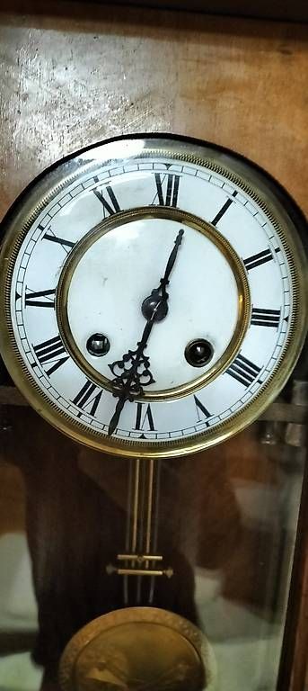 Orologi da terra & Orologi da parete: Regulator mit Schnitzerei Wilhelm Tell mit Schweizer Kreuz – Usato da Steinach venduto da Tsgweh 3
