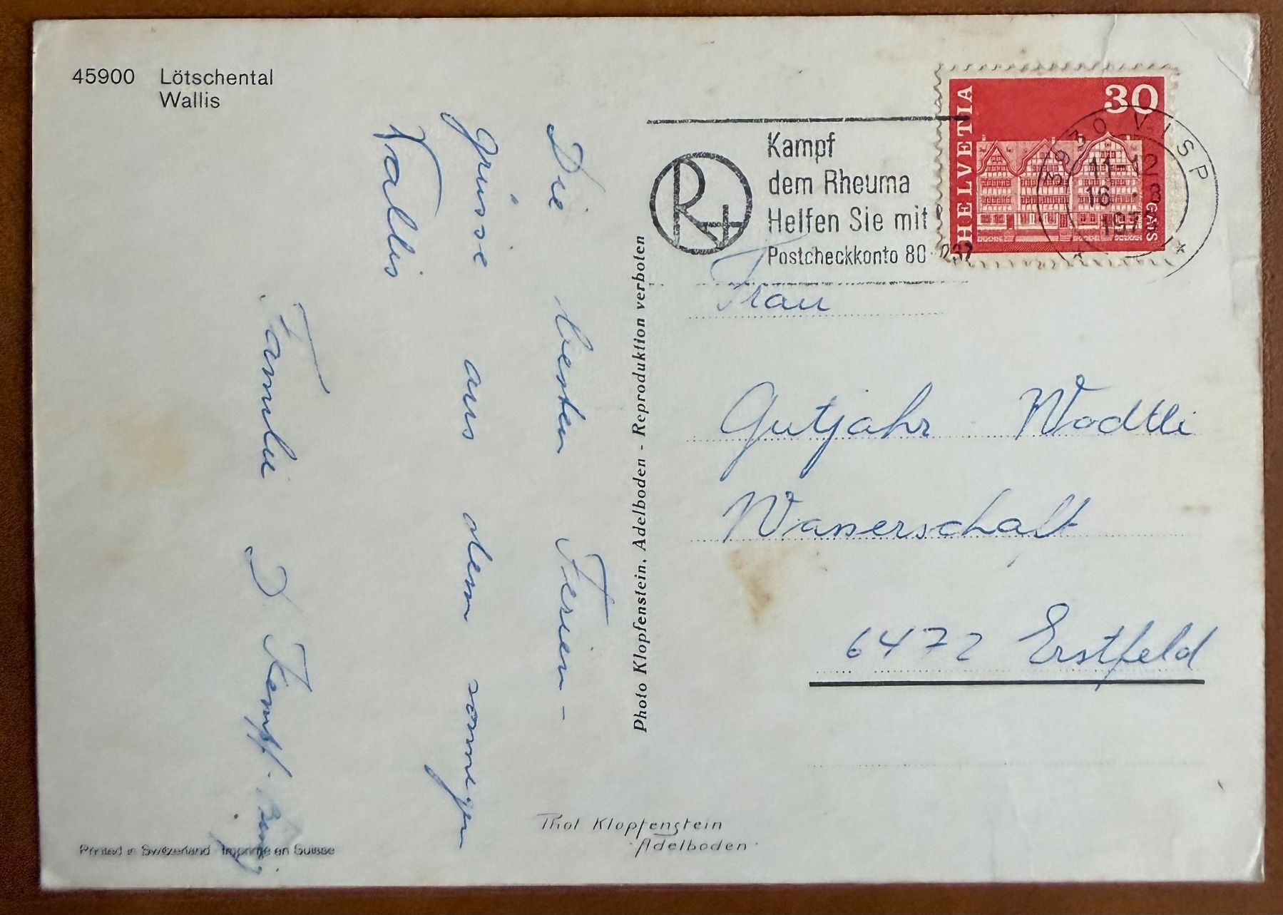 Cartes postales: Lötschental - Multivue – D'occasion à Lutry par Ediego 1