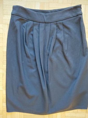 Jerseyjupe Rock Max Mara Weekend dunkelblau Viskose L