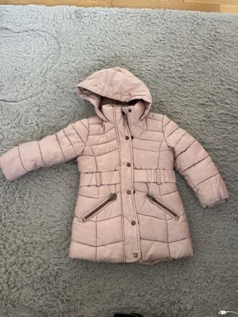 Kinder Winterjacke rosa gesteppt guter Zustand