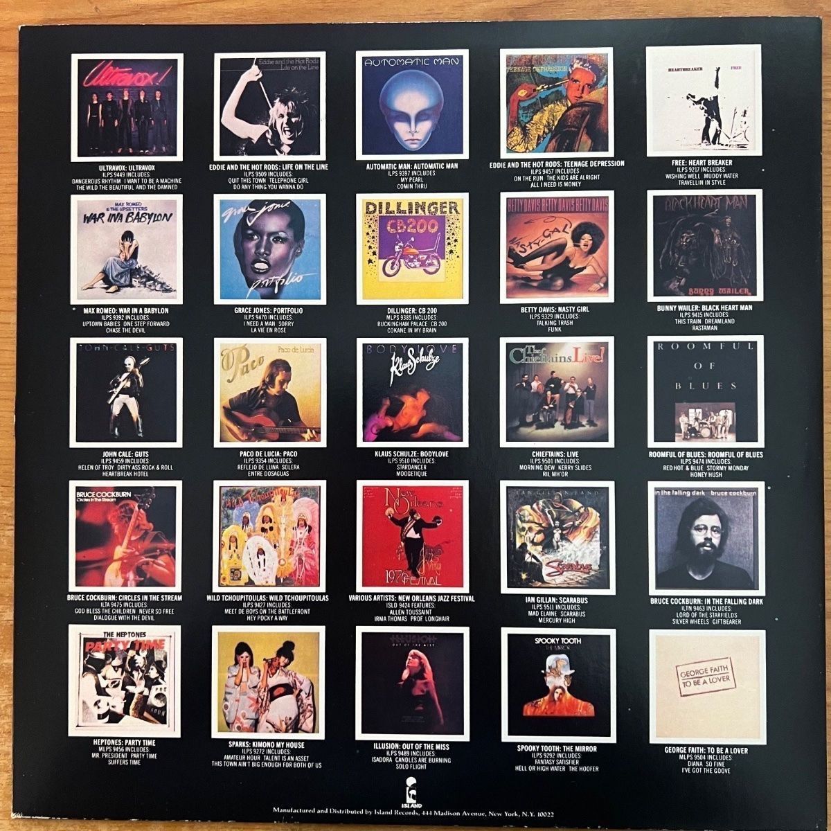 Schallplatten: Manu Dibango - Afrovision / 1. UK-Press. 1976 - TOP – Gebraucht aus Gais von soundcave57 2