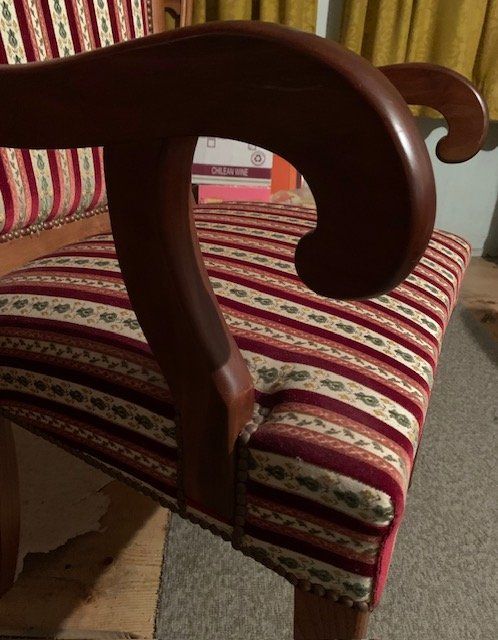 Chaises: Restaurierter, antiker Polsterstuhl aus Biedermeierzeit – D'occasion à Gundetswil par Egro100 3