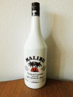 PORZELLANFLASCHE - MALIBU - TROPISCHE KOKOSNUSS. 1990s