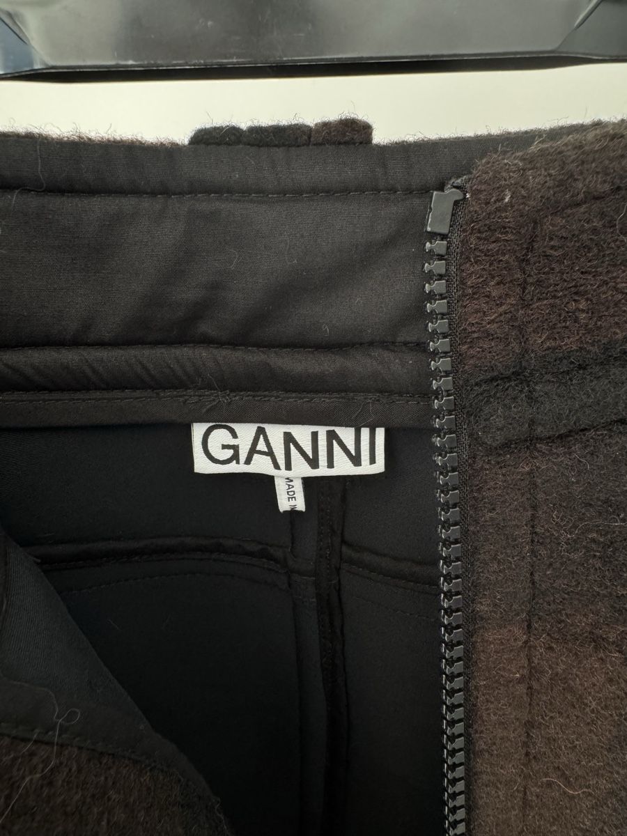 Ganni Gonne: GANNI Checked Wool-Blend Minirock – Nuovo (secondo la descrizione) da Zürich venduto da di_archive 4