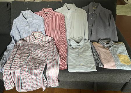 cm  - size S (Full set of 7 shirt)