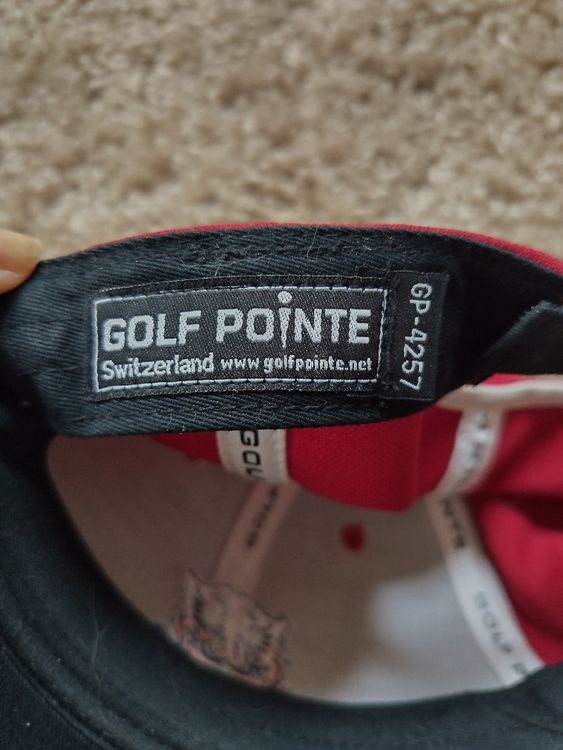 Copricapi, berretti & cappellini: Rote Golf Pointe Cap, Lausann, Top Zustand! – Usato da Mumpf venduto da Roxy_Piercing 4