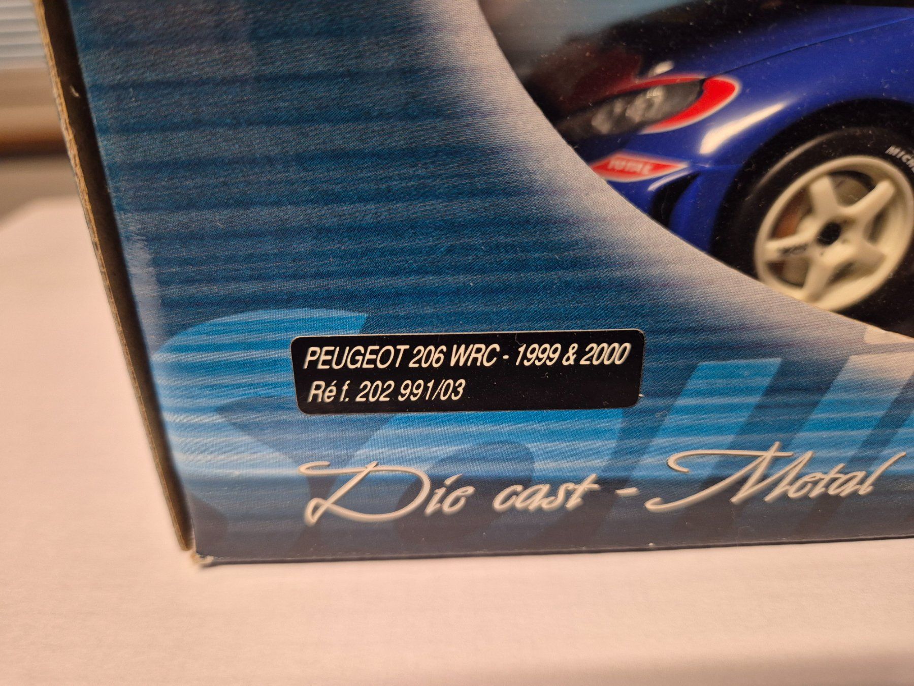 Peugeot Modellini d'auto: Peugeot 206 WRC  1/18 – Usato da Moutier venduto da cat365 2