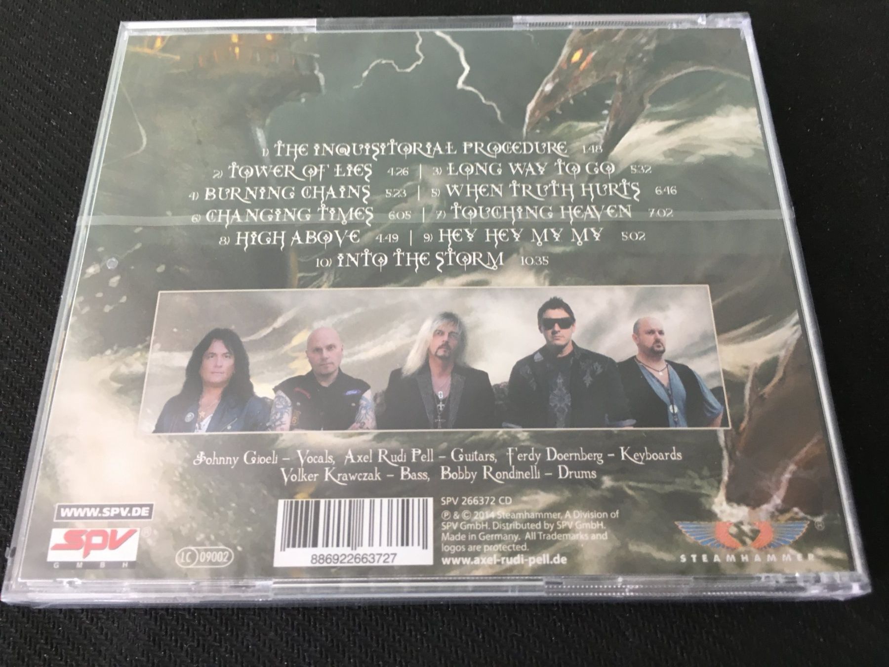 CDs: Axel Rudi Pell - Into the Storm -CD- Neu&Sealed – Neu und originalverpackt aus St.Gallen von MedienJoe 1