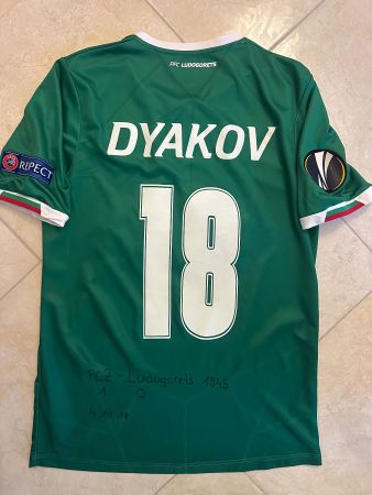 Dyakov - PFC Ludogorets - Matchworn