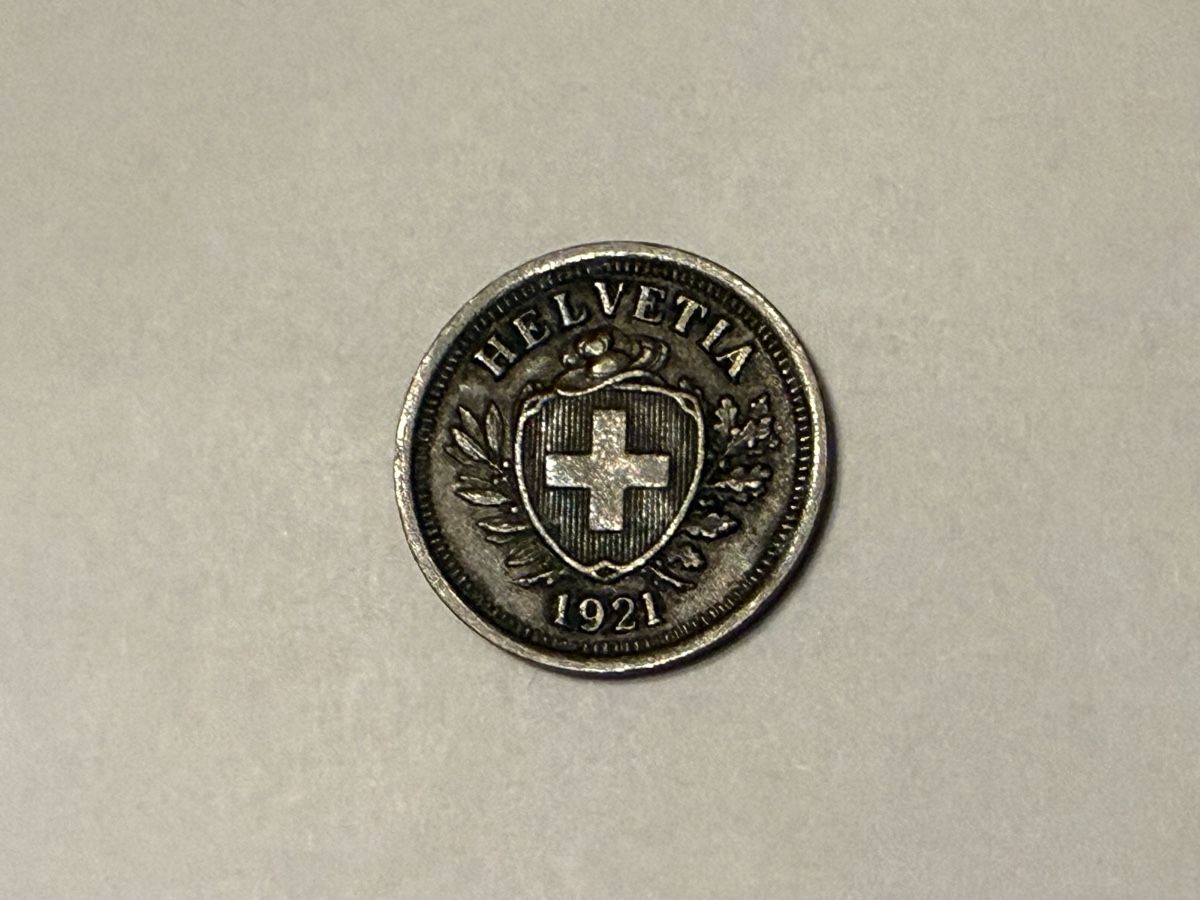 Toutes les monnaies: Schweiz 1 Rappen 1921 – D'occasion à Zürich par daki81