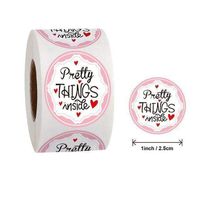 40 Sticker Aufkleber Etiketten Pretty Things inside Basteln